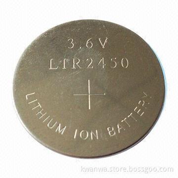 Lithium-ion Battery, Used for Electric Torches, Relays and MP3 Players, LIR2450